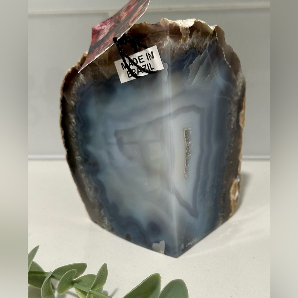 Brazilian Agate Heeling Cristal Home Decor